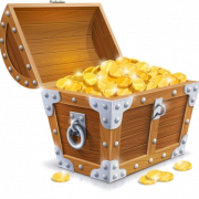 Opened Treasure Chest PNG Picture