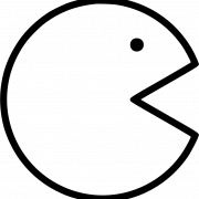 Pacman PNG Clipart -Hintergrund