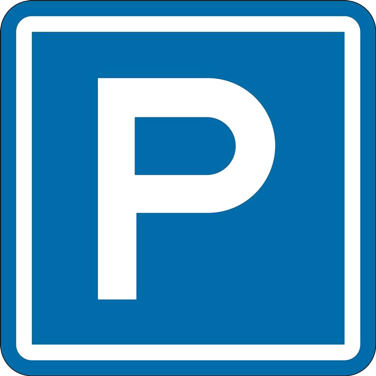 Parking Only Sign PNG Clipart