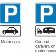 Parken nur Sign PNG Bilddatei