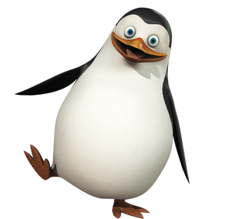 Пингвины мадагаскарского файла PNG