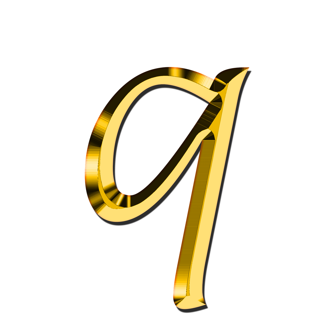 Q Letter Transparent