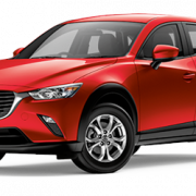 Red Mazda PNG