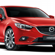 Red Mazda PNG Download Image