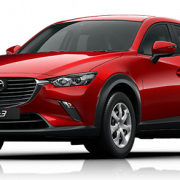 Red Mazda PNG Free Image