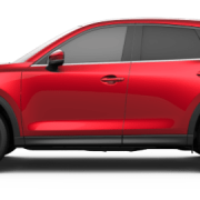 Red Mazda PNG Image