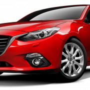 Red Mazda PNG Photo