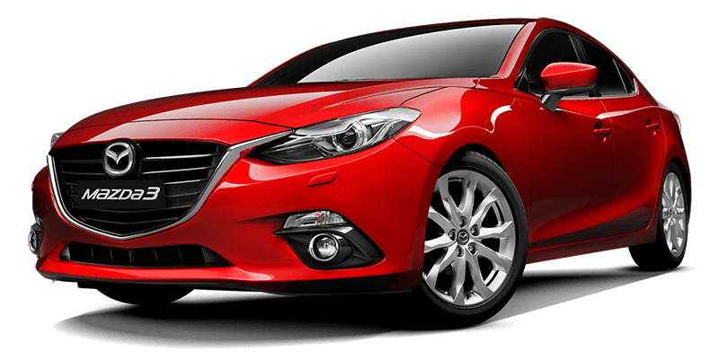 Red Mazda PNG Photo