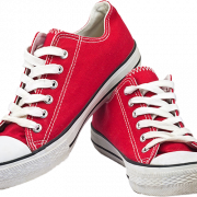 Red Sneakers PNG Image