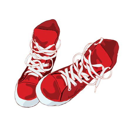 Red Sneakers PNG