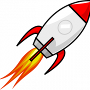 Rocket PNG -afbeelding