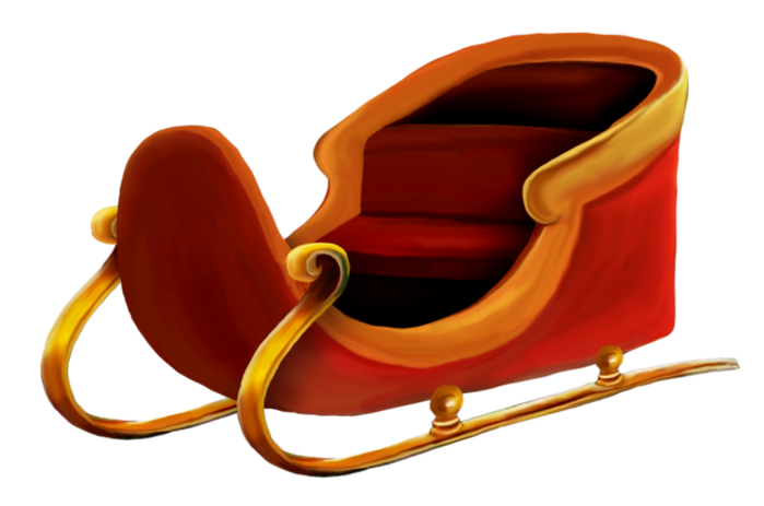 Sleigh PNG Clipart