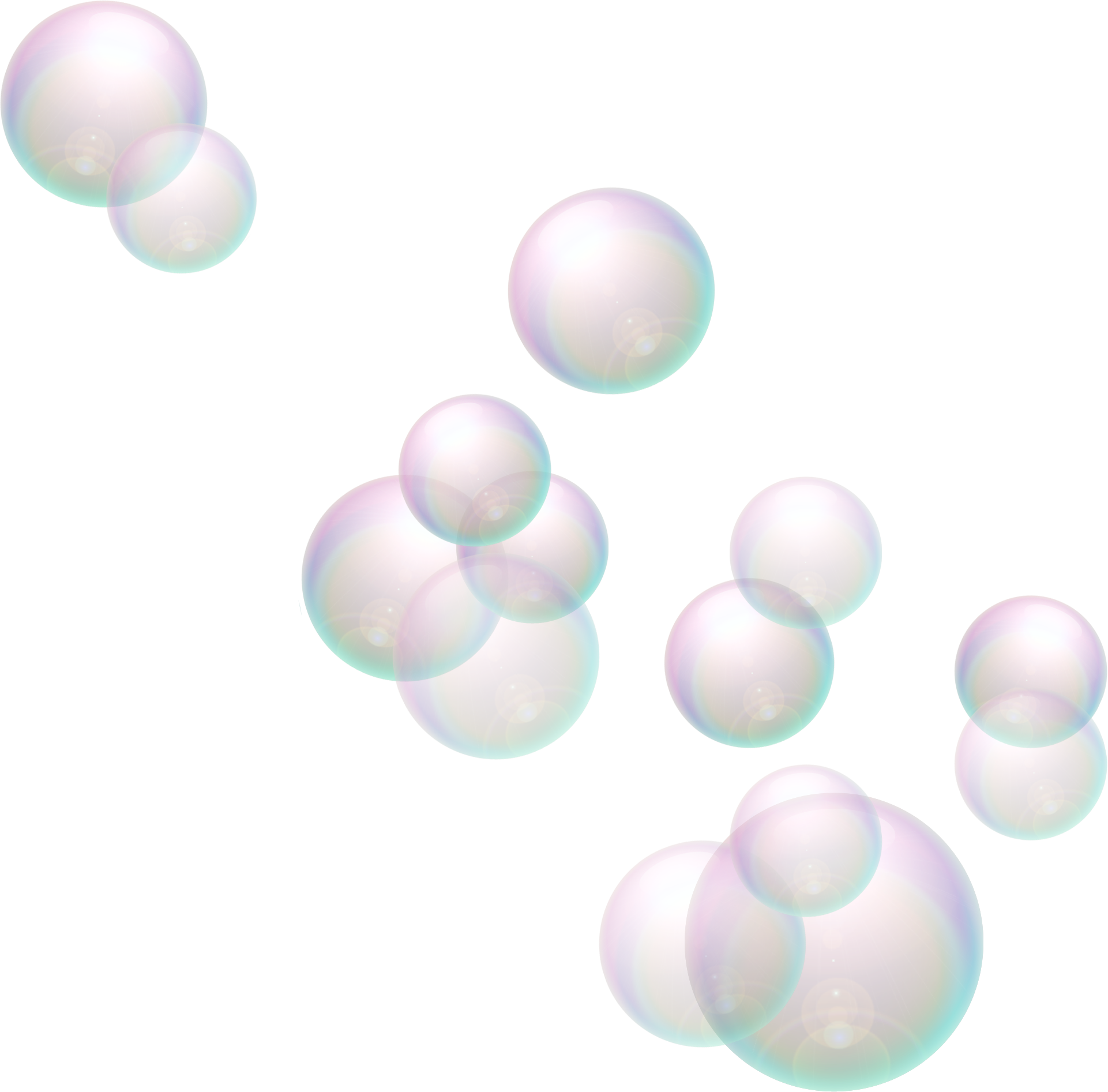 Soap Bubbles PNG Pic