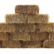 Square Hay PNG File
