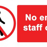 Staff Only PNG