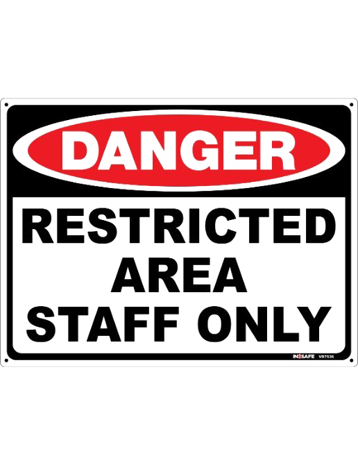 Staff Only PNG Download Image