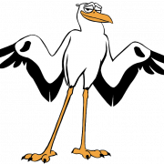 Stork PNG Picture