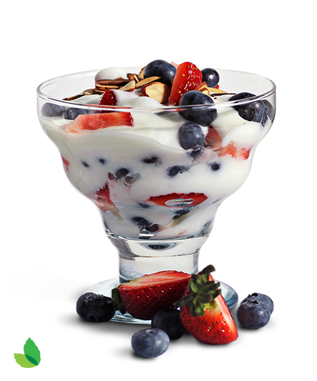 Strawberry Yogurt PNG Image