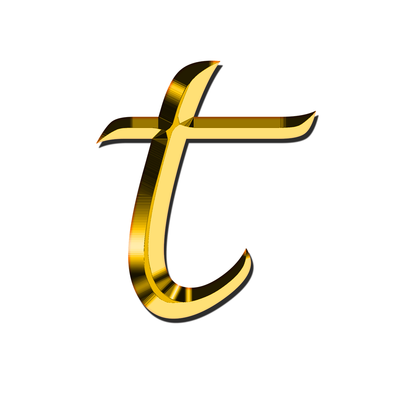 T Letter PNG Picture