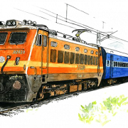 Tren PNG HD görüntü