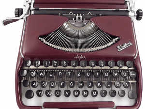 Typewriter PNG Image