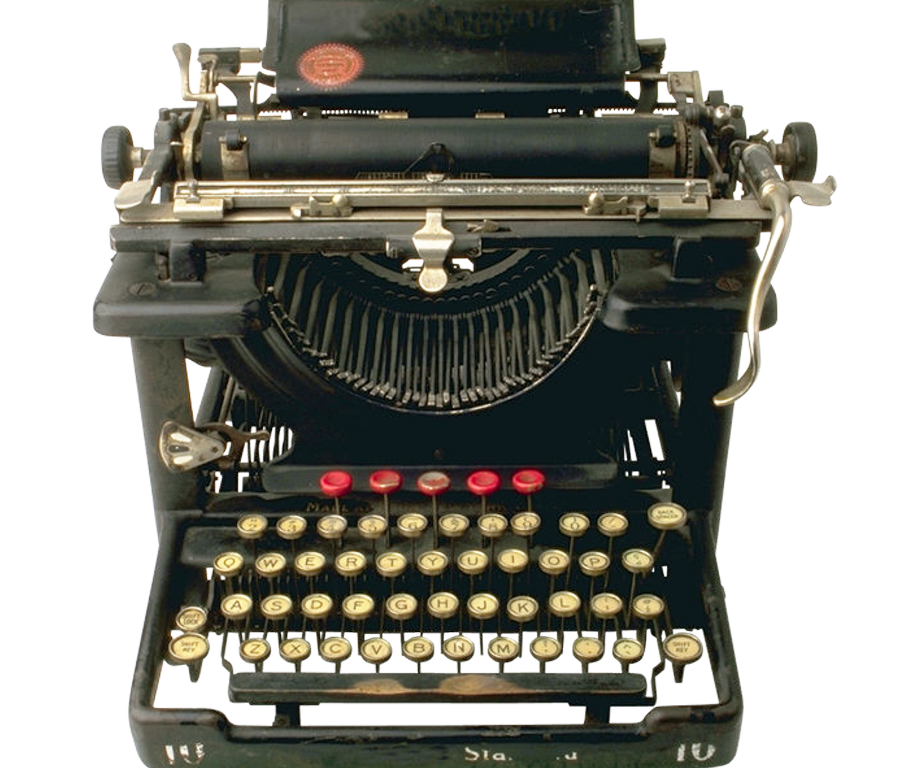 Typewriter PNG Image File