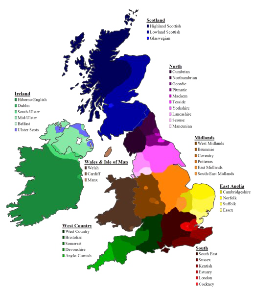 UK Map PNG Clipart