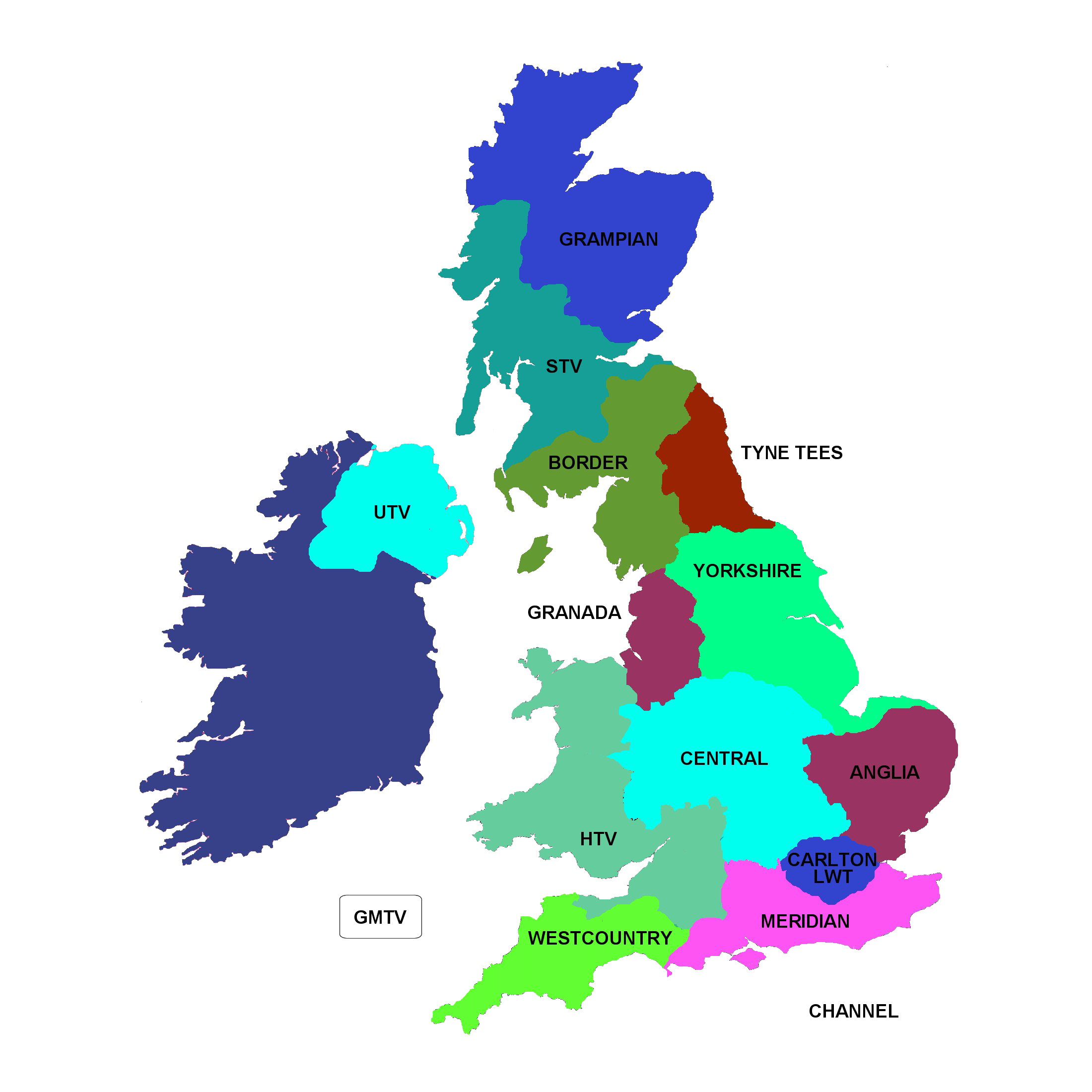 UK Map PNG Free Image