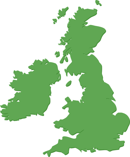 Mapa del Reino Unido PNG Pic