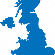 Mappa del Regno Unito PNG Transparent HD Photo