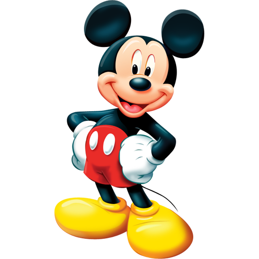 3D Mickey Mouse PNG
