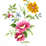 Soyut çiçek