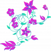 Abstrakte Blume PNG -Datei