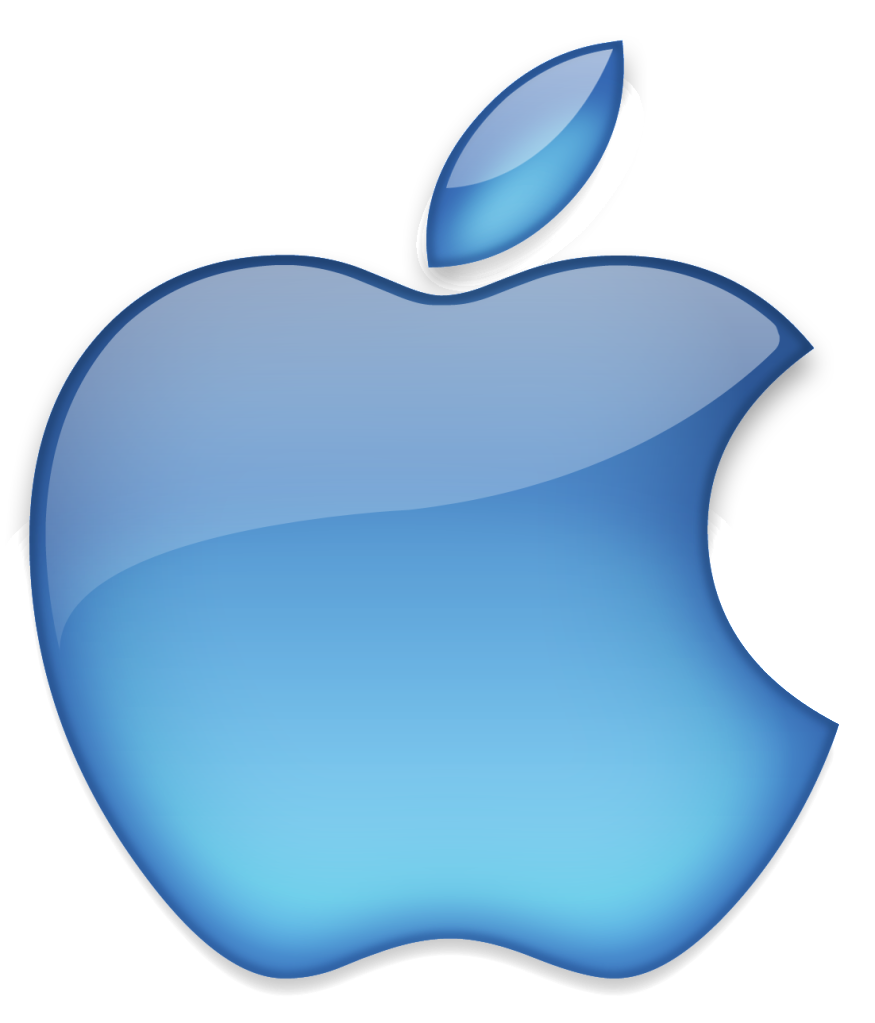 Apple Blue Logo PNG