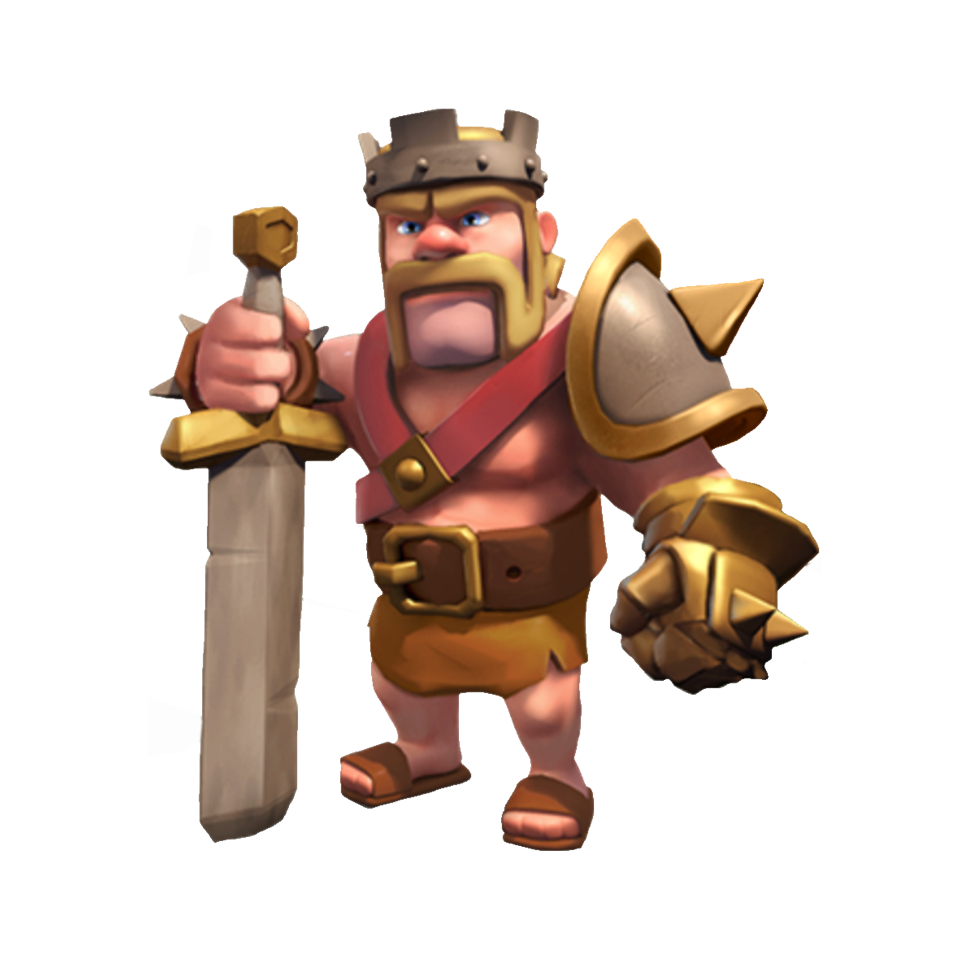 Clash Of Clans Barbarian King PNG