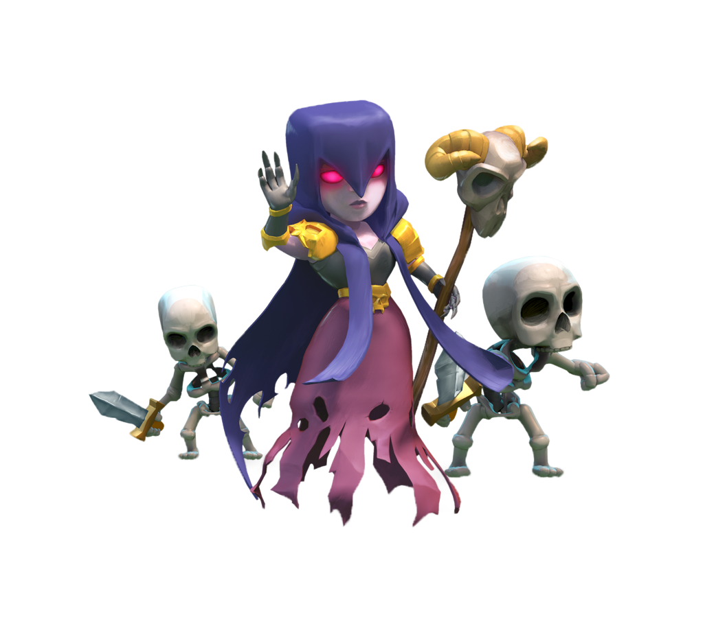 Clash of Clans Witch Png