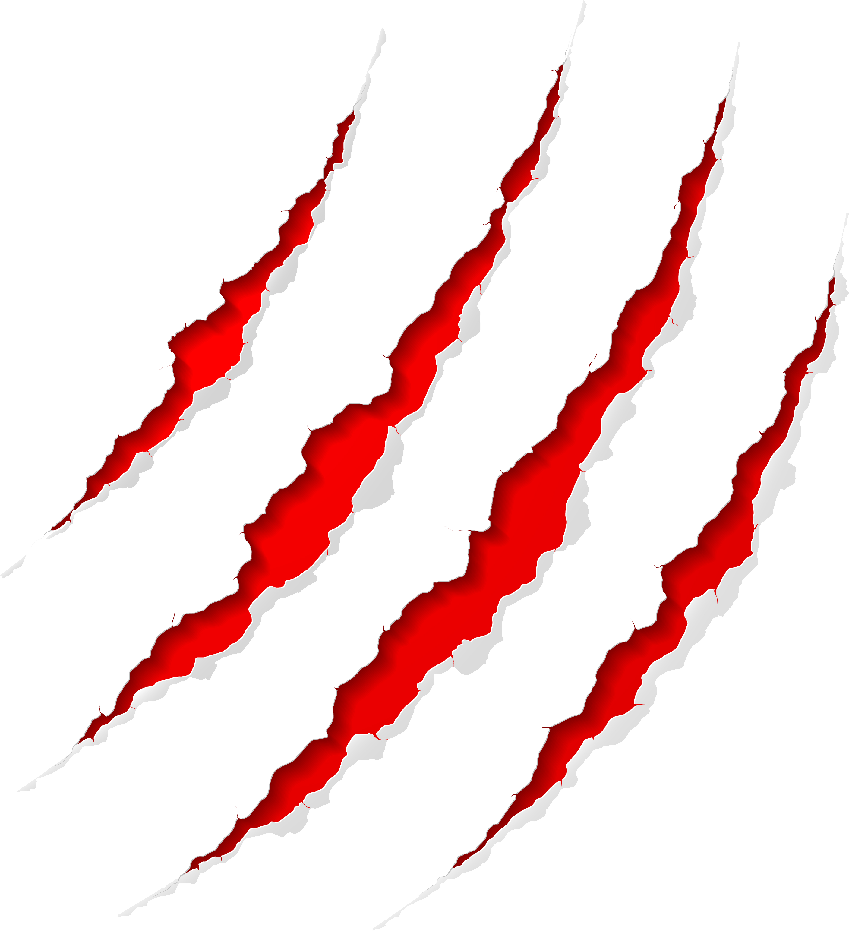 Claw Scratch PNG 3