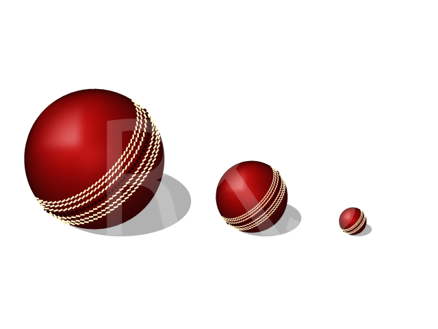 Imagem de bola de críquete