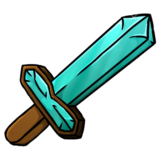 Diamant épée minecraft PNG