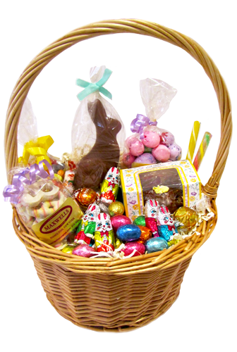 Easter Basket Bunny PNG File