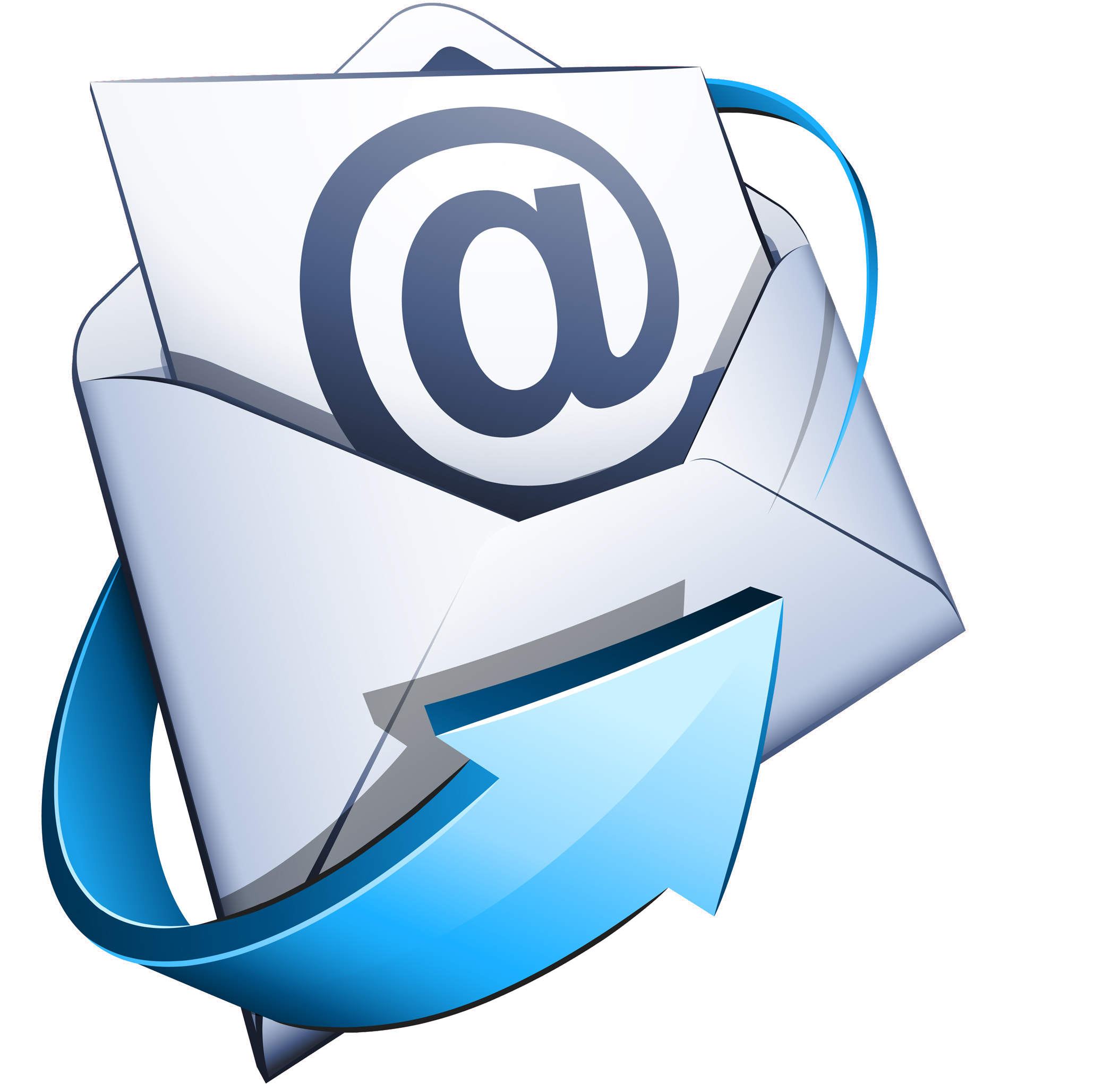 Envoyer un e-mail à Internet PNG