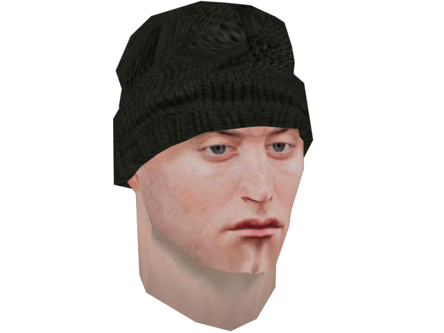 Eminem cartoon gezicht PNG