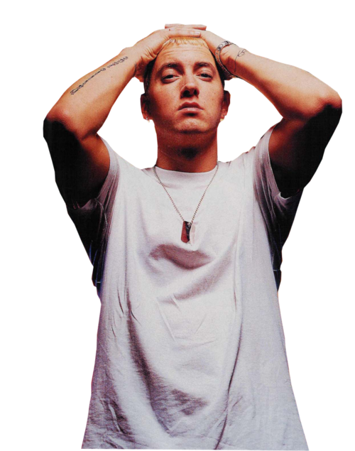 Il rapper inglese Eminem Png