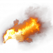 Image png des flammes de feu