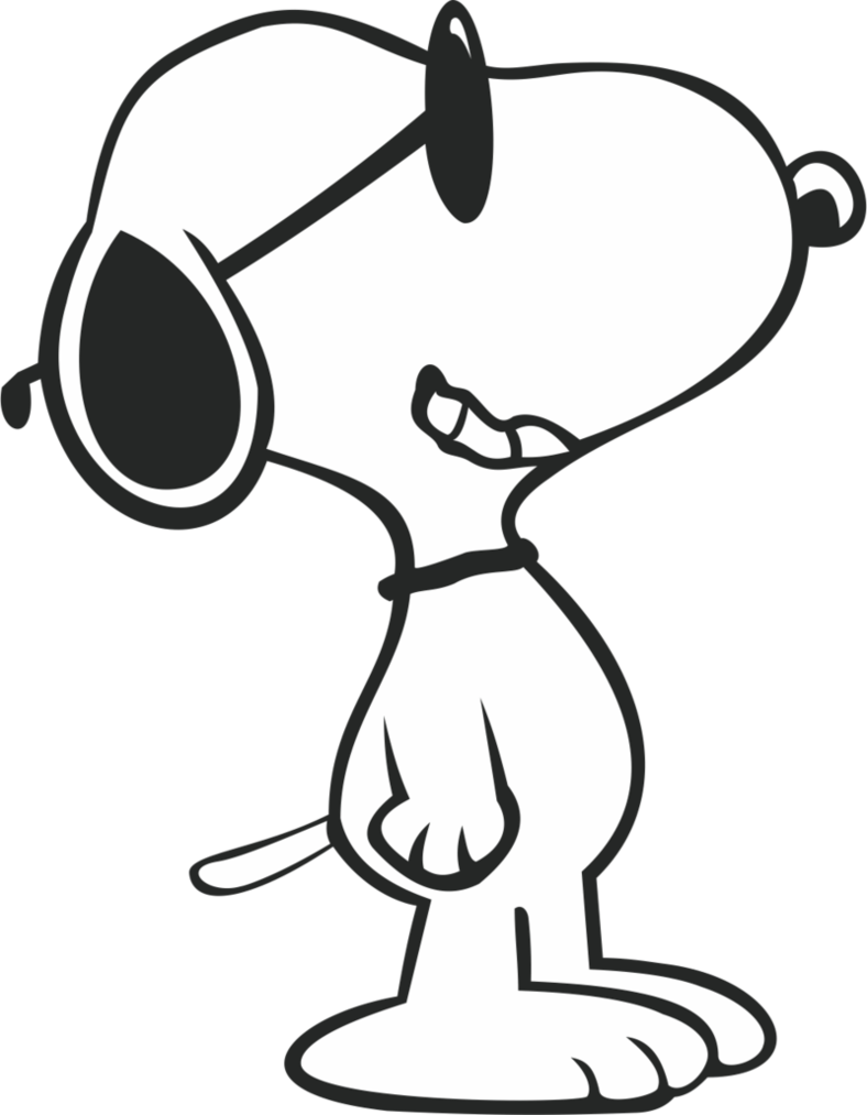 PNG Snoopy yang lucu