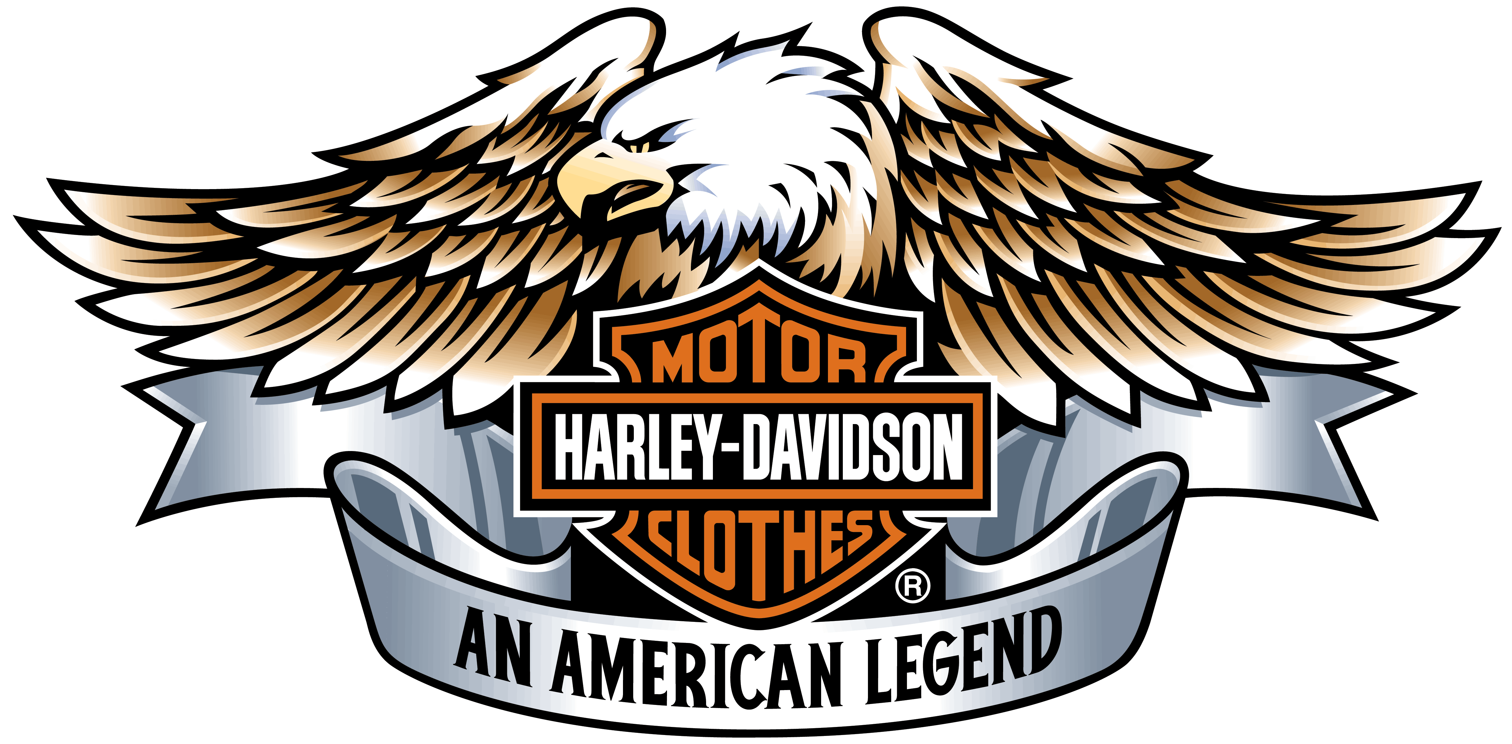 Harley Davidson Logo Eagle Wings PNG