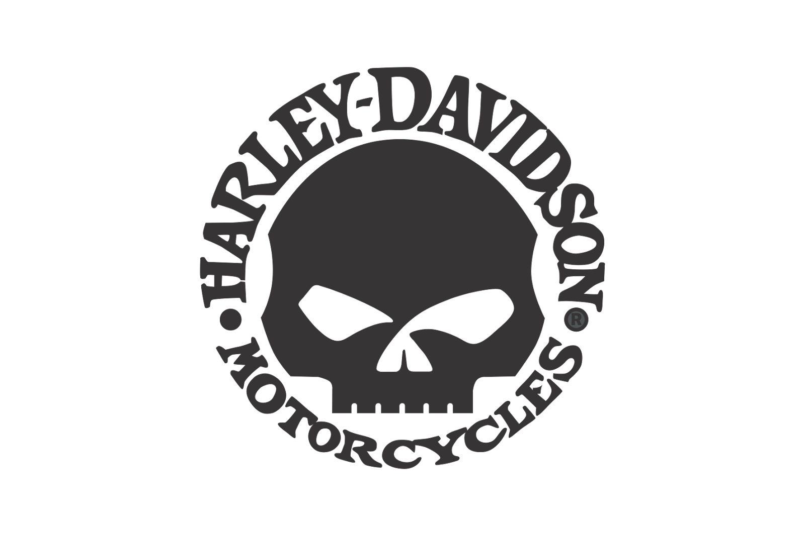 Harley Davidson Logo Skull PNG