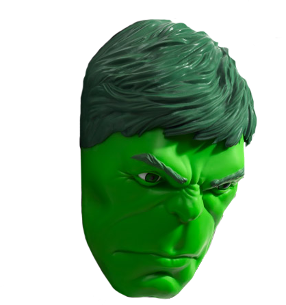 Hulk face PNG