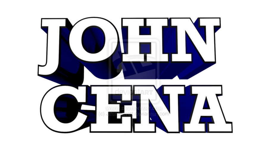 John Cena Blue Logo PNG