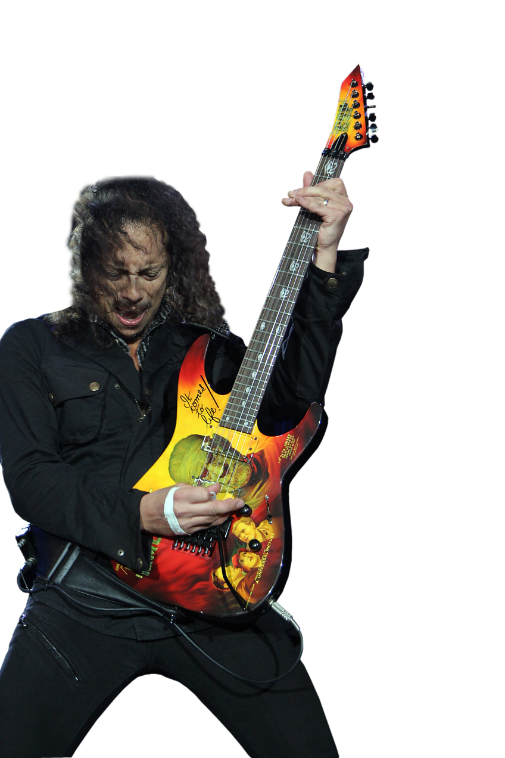 Kirk Hammett PNG Clipart